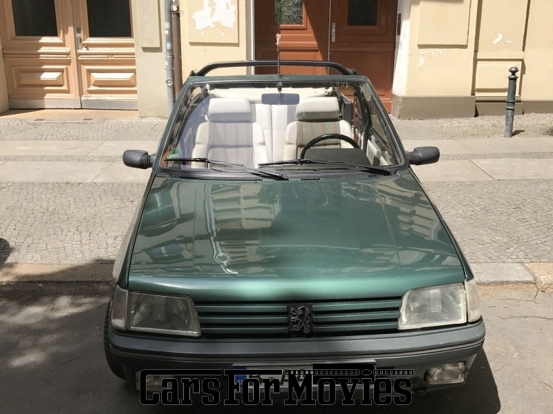 CarsForMovies | Peugeot 205 CJ Roland Garros  1991 Frankreich Grün Beige Zivilfahrzeug Cabrio Berlin 3485 